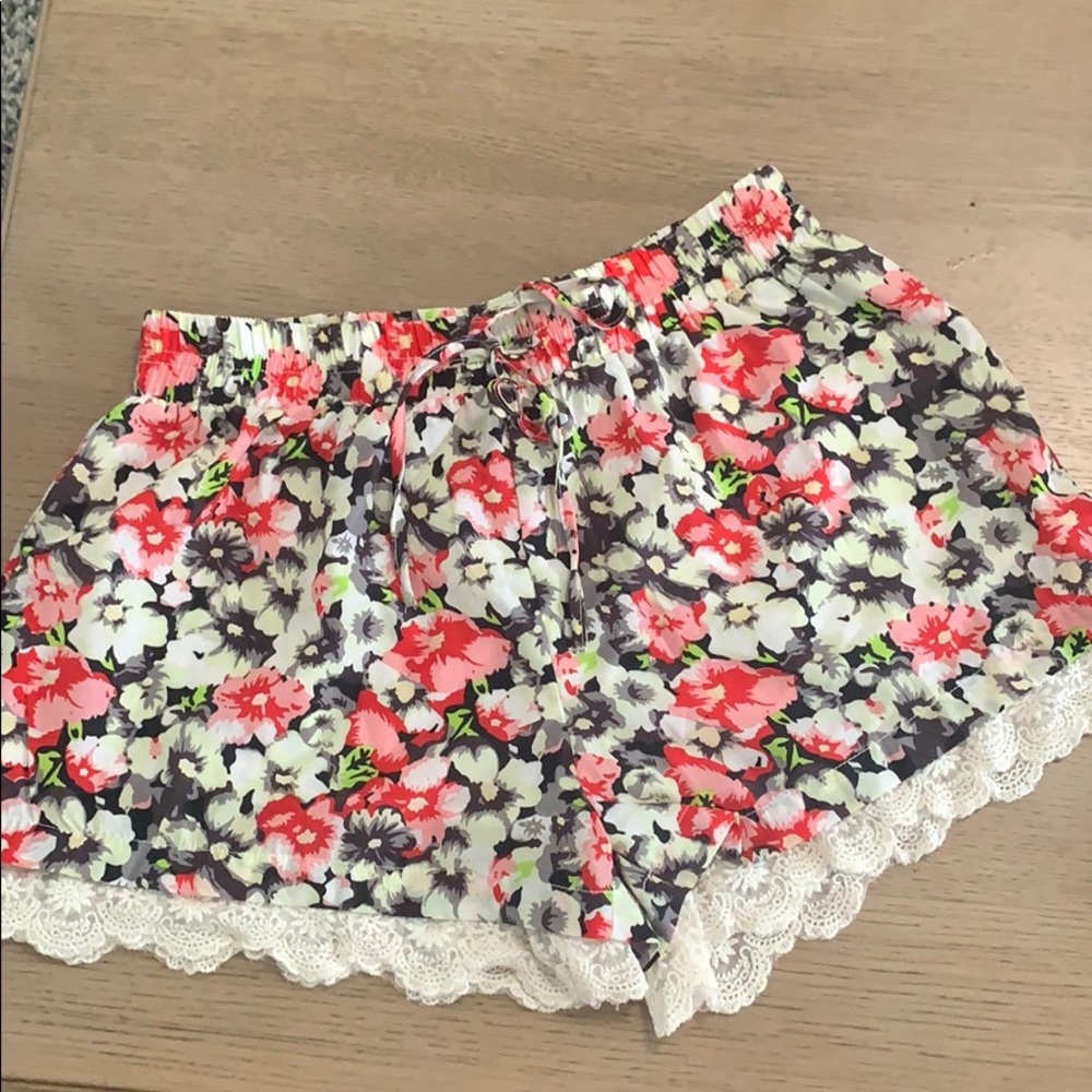 Floral Print Shorts